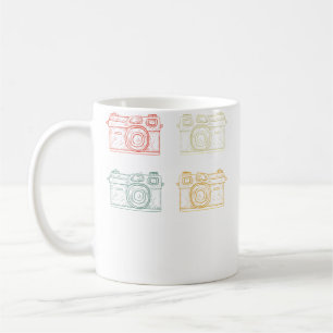 Photographer Shirt Retro Vintage Photography Camer Coffee Mug