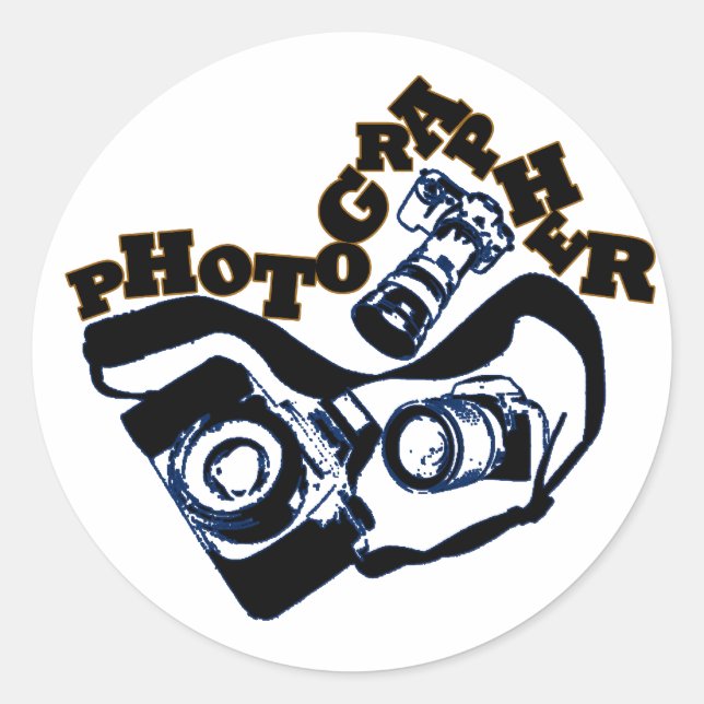 Photographer Stickers (Front)