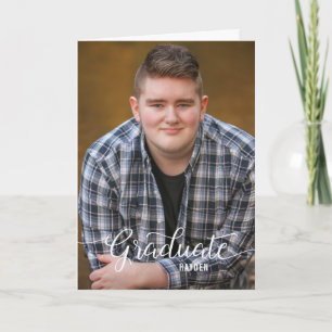 Photographer Template Graduation Card