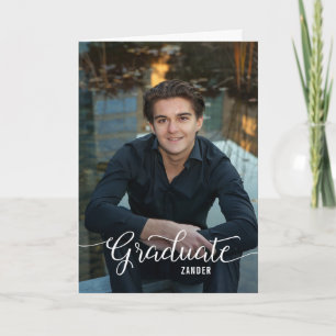 Photographer Template Graduation Card