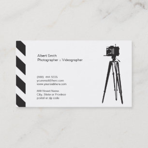 Photographer - Videographer ı business card