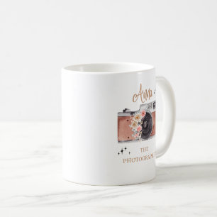 photographer vinatge camera Custom Text ++++ Coffee Mug