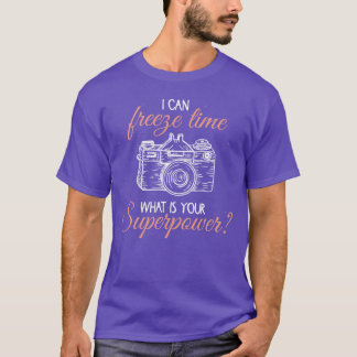 Photographer with superpower T-Shirt