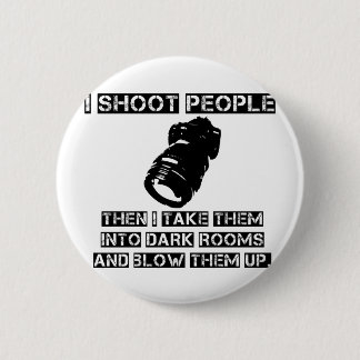 Photographers are So Violent 2 Inch Round Button