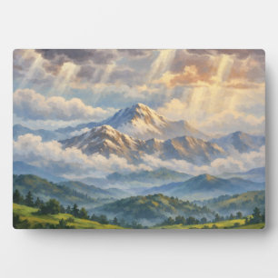 Photographic Landscape Art Edited (Better Quality) Plaque