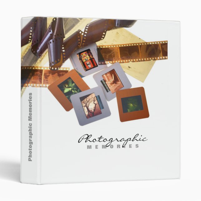 Photographic Memories Binder (Front/Spine)