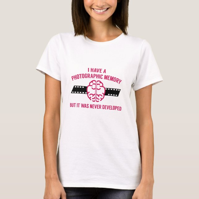 Photographic Memory T-Shirt (Front)