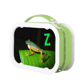 Photographic Red-Eyed Tree Frog Kids Lunchbox Z (Left)