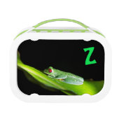 Photographic Red-Eyed Tree Frog Kids Lunchbox Z (Back)