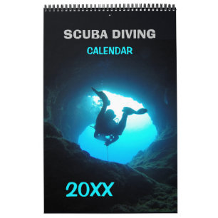 Photographic Scuba Diving Themed 2026 Calendar