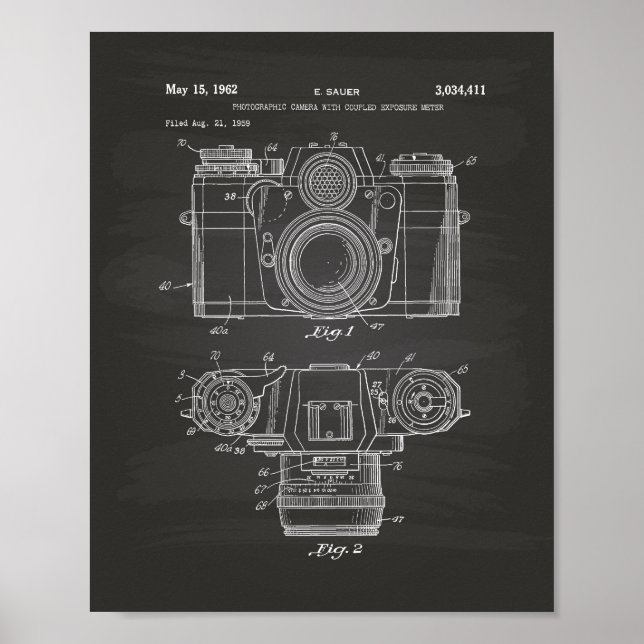 Photographie 1959 Art breveté - Tableau de bord (Devant)