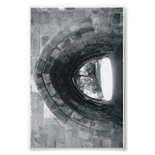 Photographie C2 4x6 noir et blanc de lettre