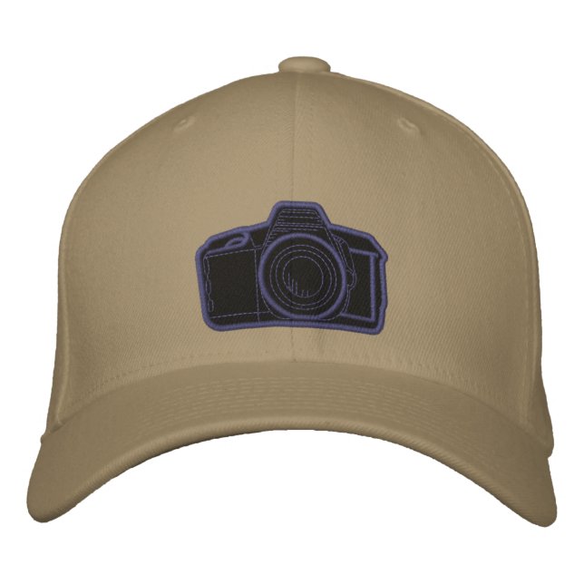Photographie Caméra Casquette brodé (Devant)