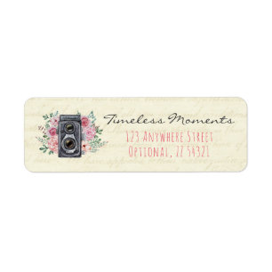 Photographie Camera Photographe Adresse de retour