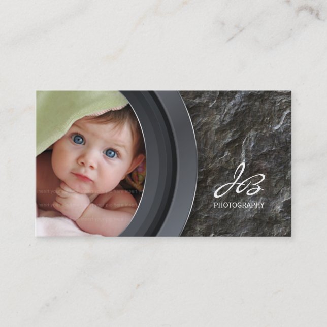 Photographie Carte de visite Rock Stone (Devant)