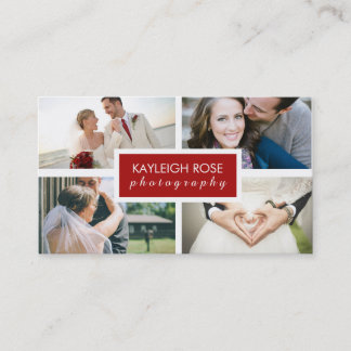 Photographie Collage Carte de visite