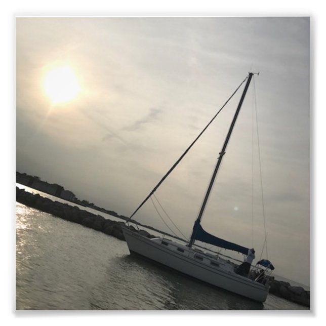 Photographie de bateau à voile par Willowcatdesign (Devant)
