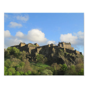 Photographie de château d'Edimbourg