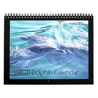 Photographie de dauphin de 2011 calendriers