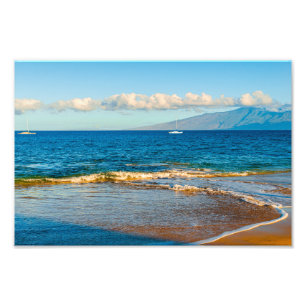 Photographie de la plage de Kaanapali