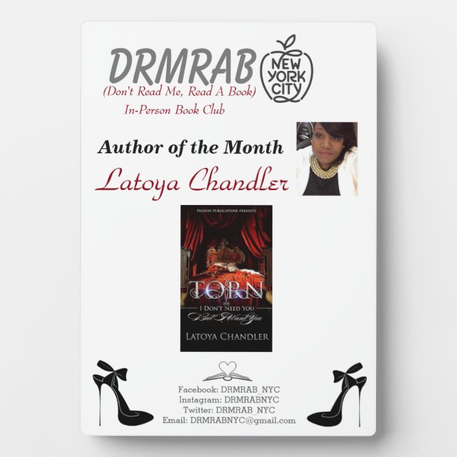 Photographie de l'auteur Plaque (Devant)