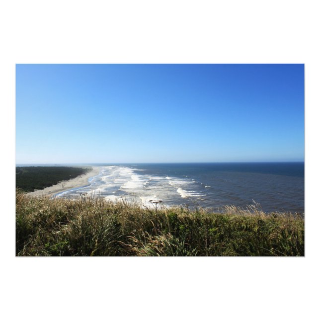 Photographie de paysage de mer, plage, ciel bleu (Devant)