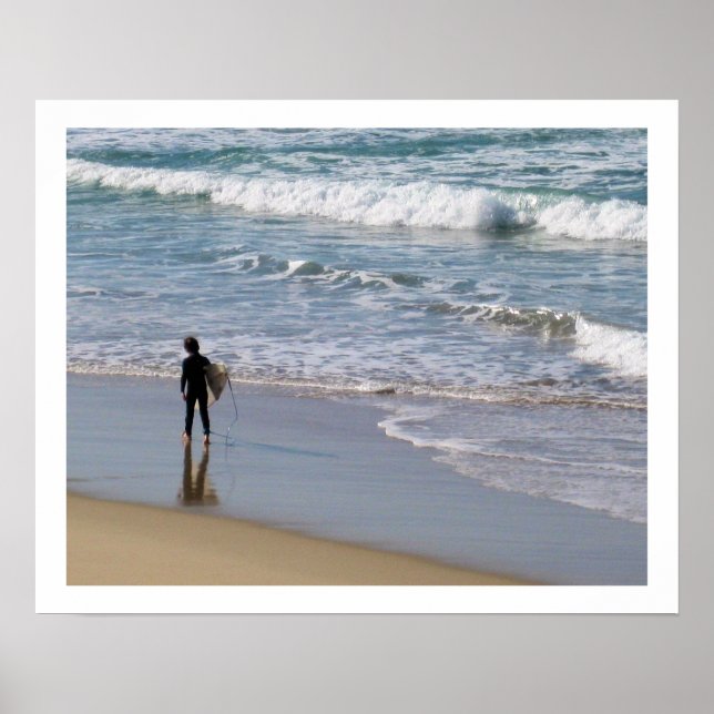 Photographie de plage Poster d'art (Devant)