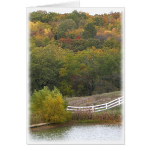 Photographie du paysage d'automne