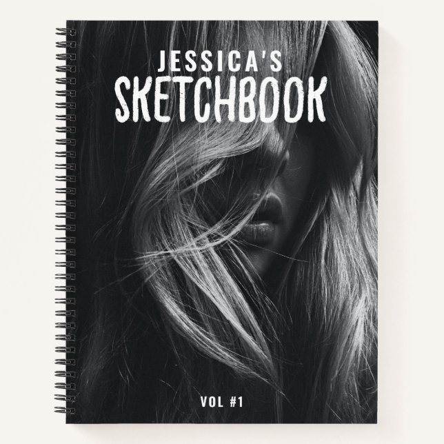 Photographie personnalisée Livre de croquis d'arti (Devant)