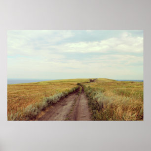 Photographie rustique. Impression du paysage. Phot