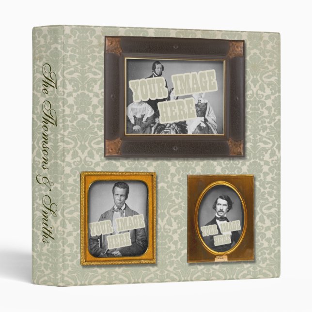 Photographies anciennes Classeur 1" (Devant/Côté)