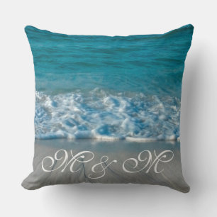 Photography AT THE BEACH + your ideas Throw Pillow