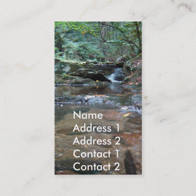 Photography Business Card (Front)