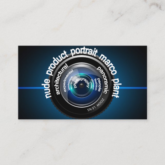 Photography Business Card (Front)