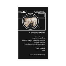 Photography Business Card - Black & White