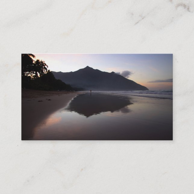 Photography Business Card with Your Photo on Front (Front)