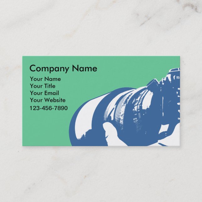 Photography Business Cards (Front)