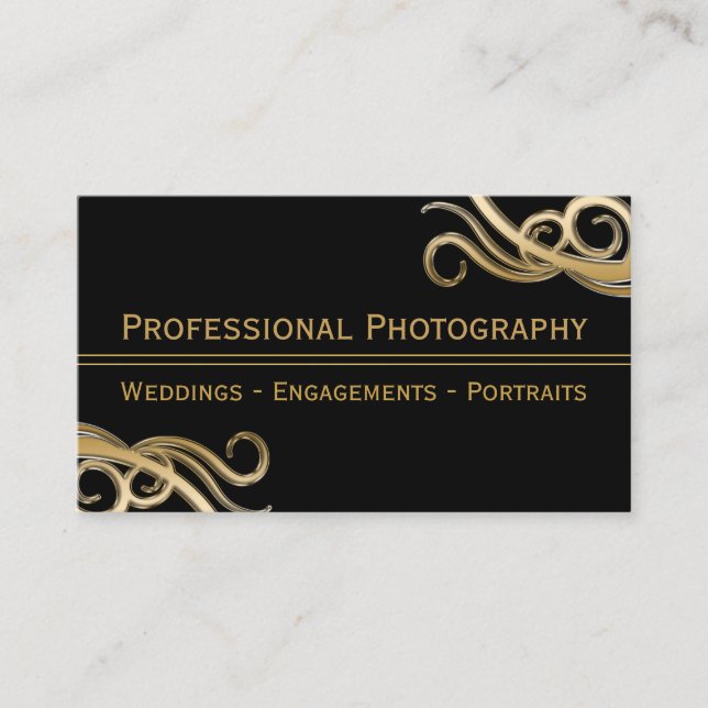 Photography Business Cards (Front)