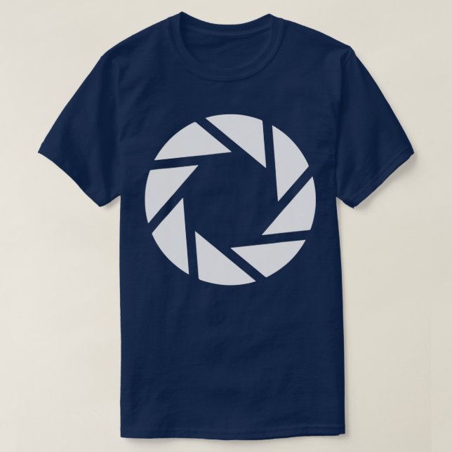 Photography Camera Aperture  T-Shirt (Design Front)