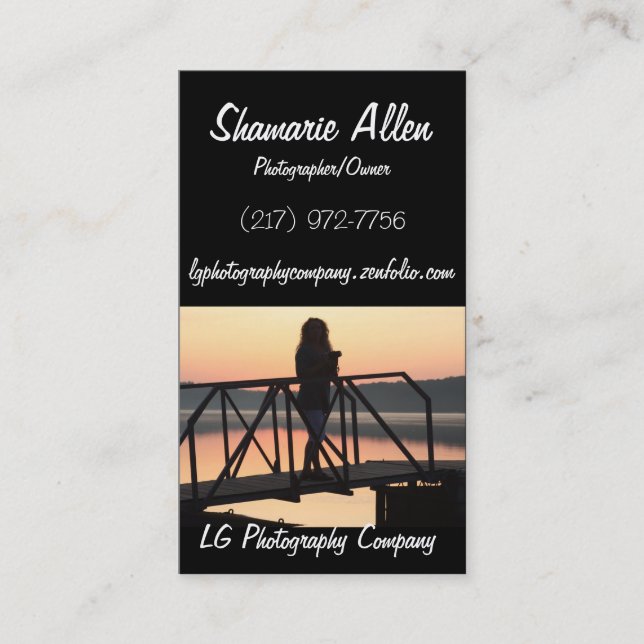 Photography Card (Front)