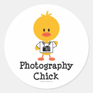 Photography Chick Stickers