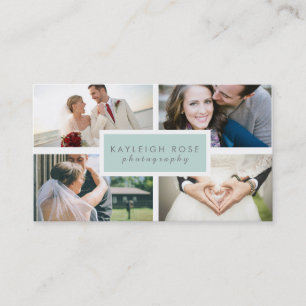 Photography Collage Business Card
