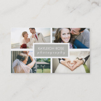 Photography Collage Business Card