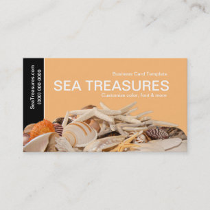 Photography Corals & Shells Business Card