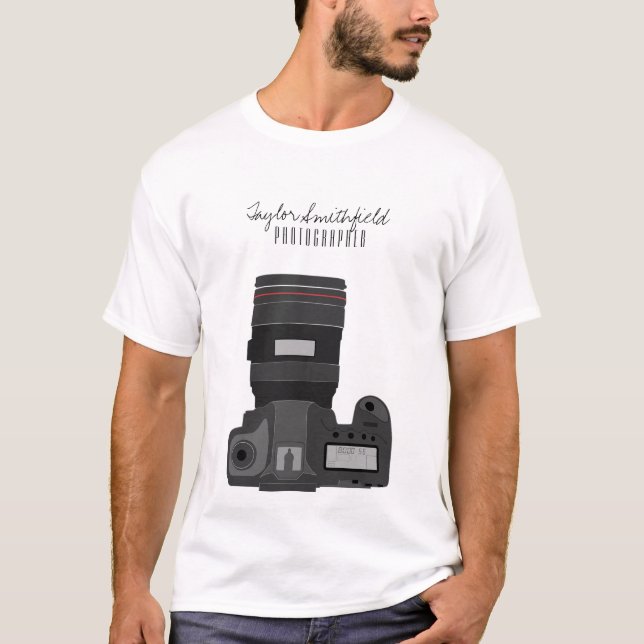 Photography DSLR T-Shirt (Front)