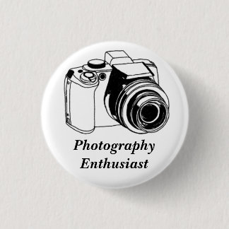 Photography Enthusiast 1 Inch Round Button