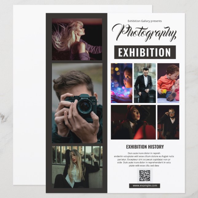 Photography Exhibition Flyer Template (Front/Back)