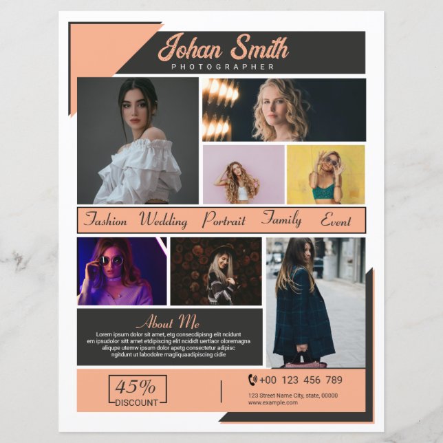 Photography Flyer Template (Front)