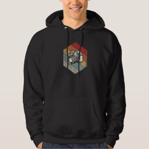 Photography Geometric Distressed Vintage Retro Sty Hoodie