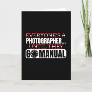 Photography - Go Manual Camera Settings Quote Card